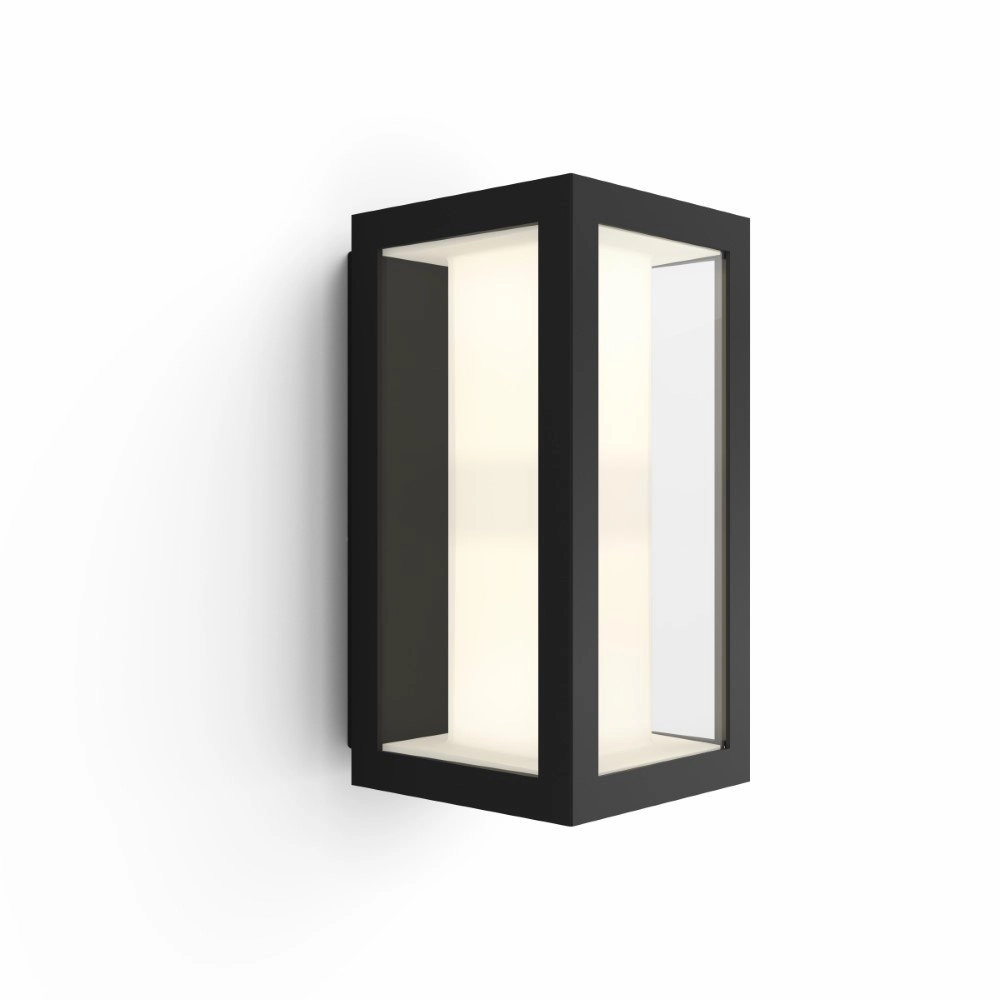 Außenlampe Hue Impress schwarzes Quadrat Philips 8718696170489