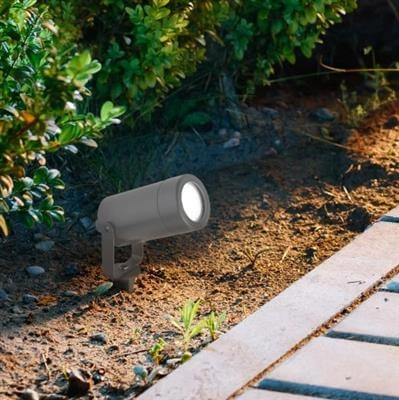 Grauer Spike spot Splot Searchlight 5053423164878
