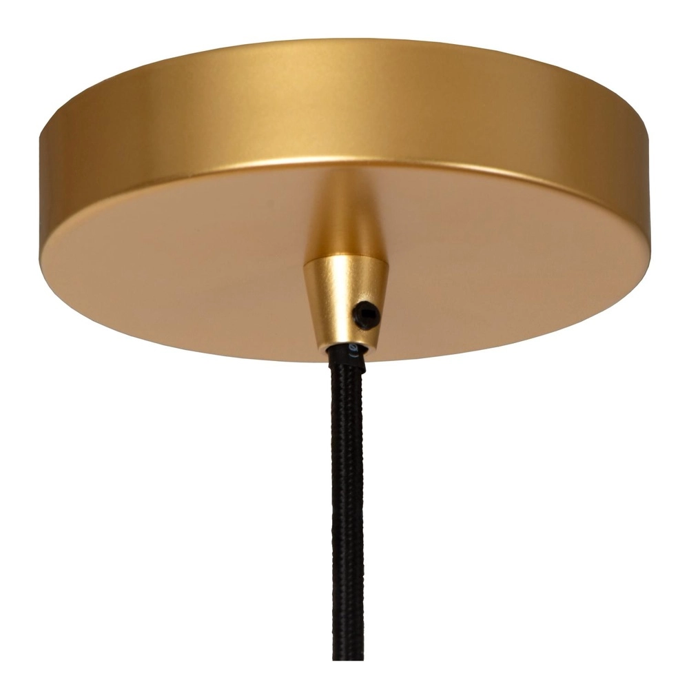 Netz-Pendellampe Mesh Ø 85 cm Gold für das Loft Lucide 5411212211965