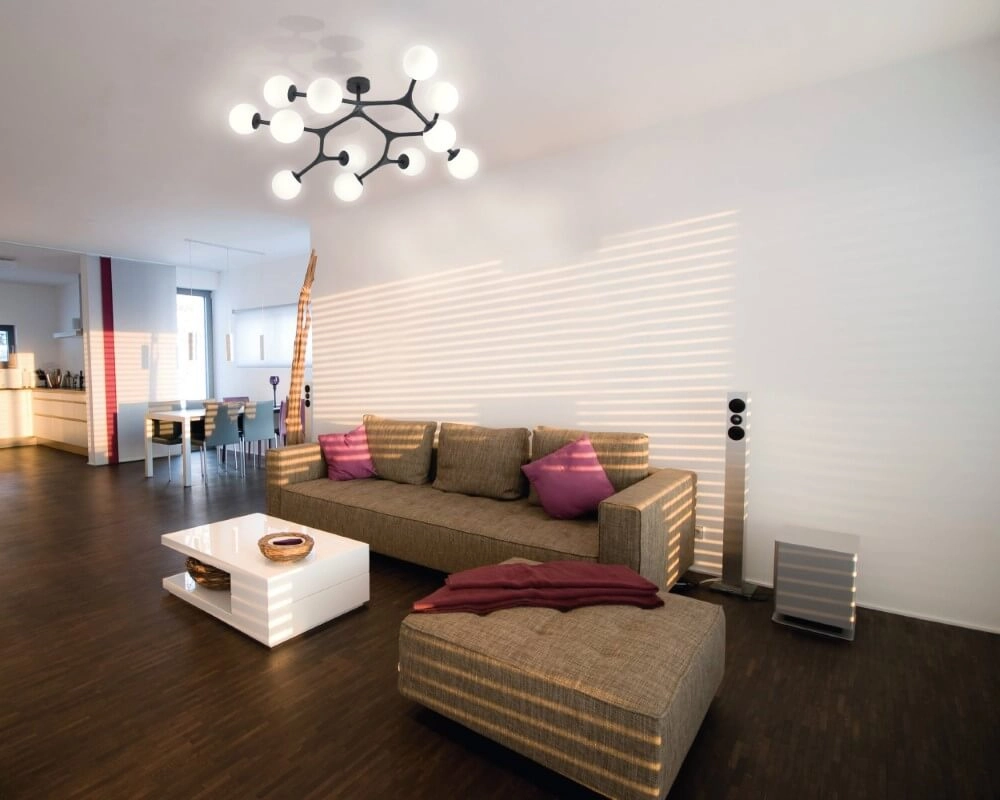 Designer-Deckenleuchte Maragall 12-Licht-Schwarz Stars of Light 9002759395292