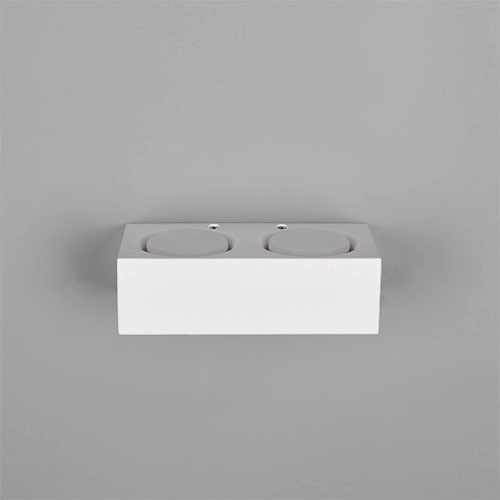 Design-Wandlampe Mattone Putz – weiß Trio 4017807692396