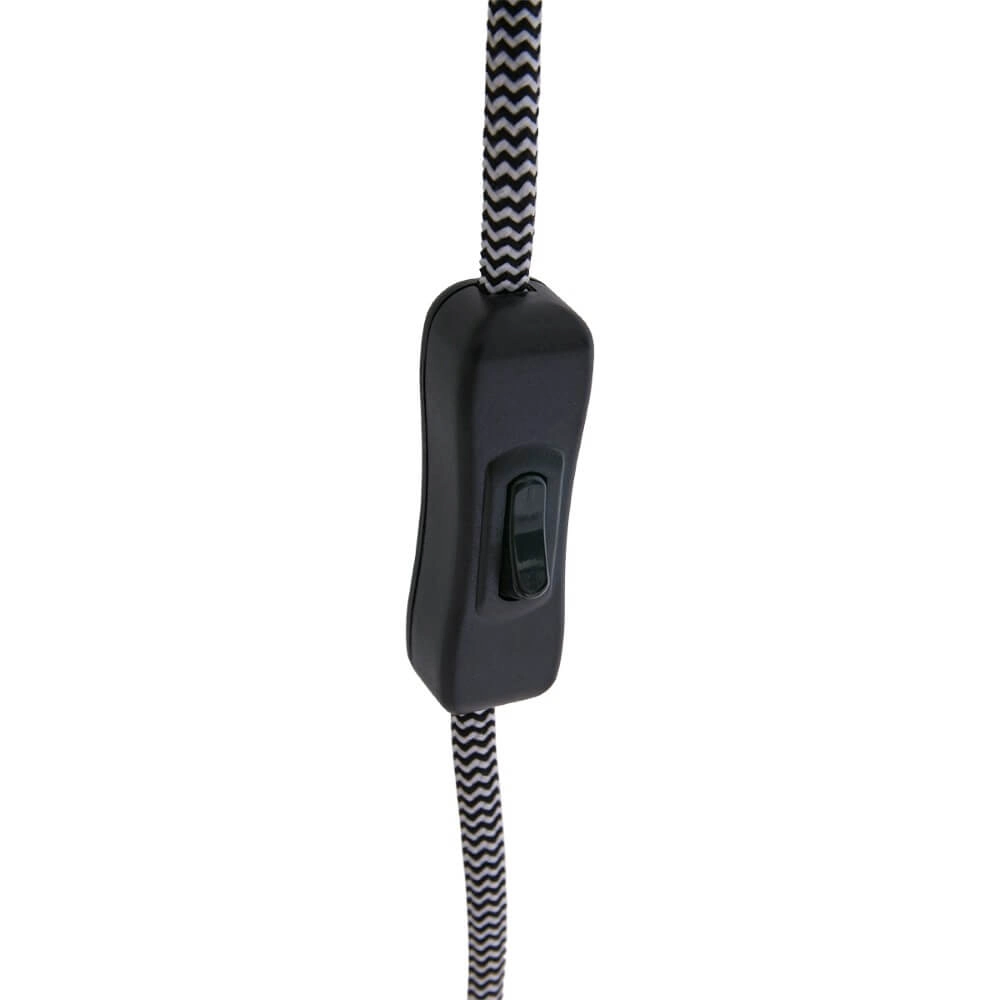 Wandleuchte Mexlite schwarz mit gold Steinhauer 8712746114720