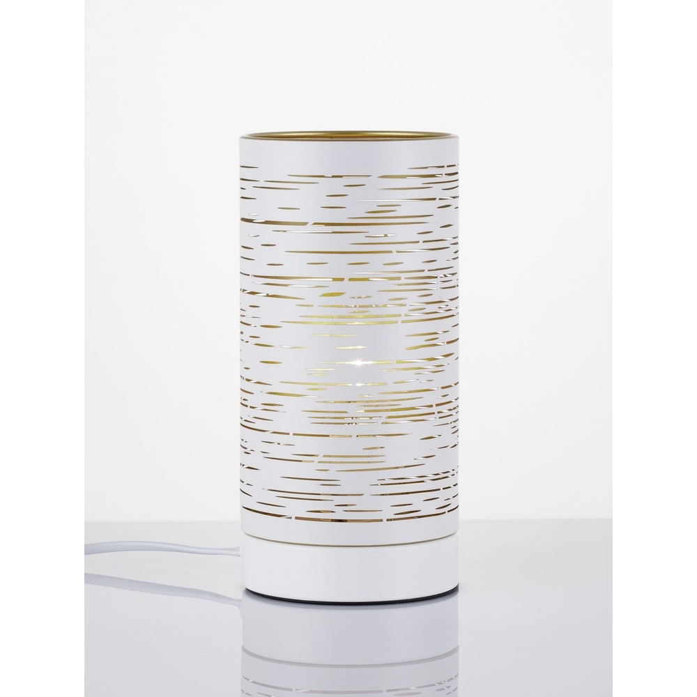 Tischlampe Zane weiß Lyora 5212017432421