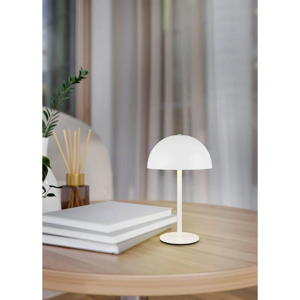 Tischlampe Munoz weiß Ø 13cm Trio 4017807640847