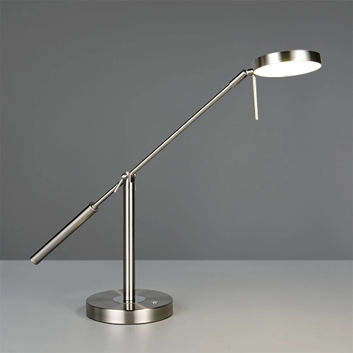 Schreibtischlampe Monza Nickel Trio 4017807693263