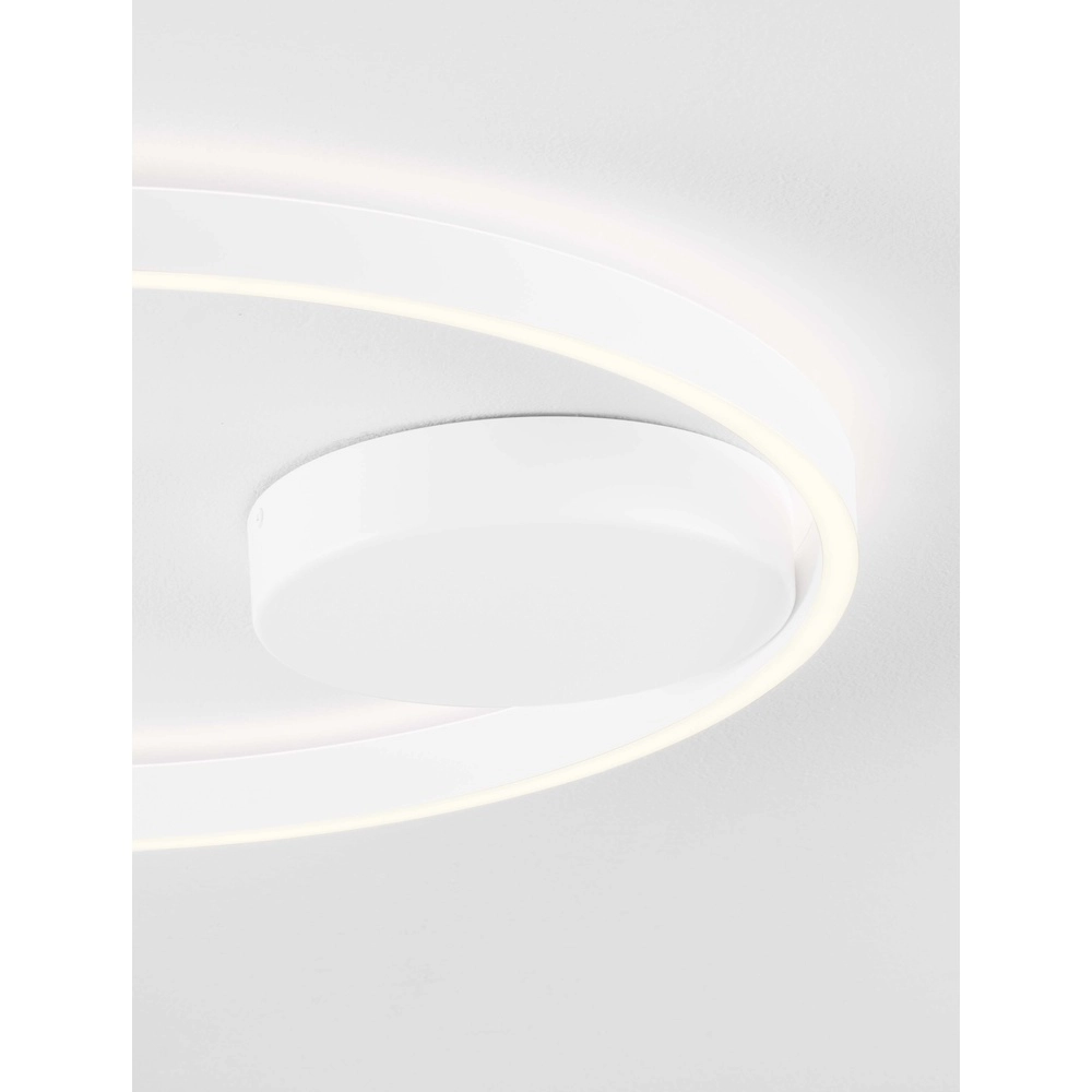 Deckenlampe Hedra rund Ø 60cm weiß Lyora 5212017448873