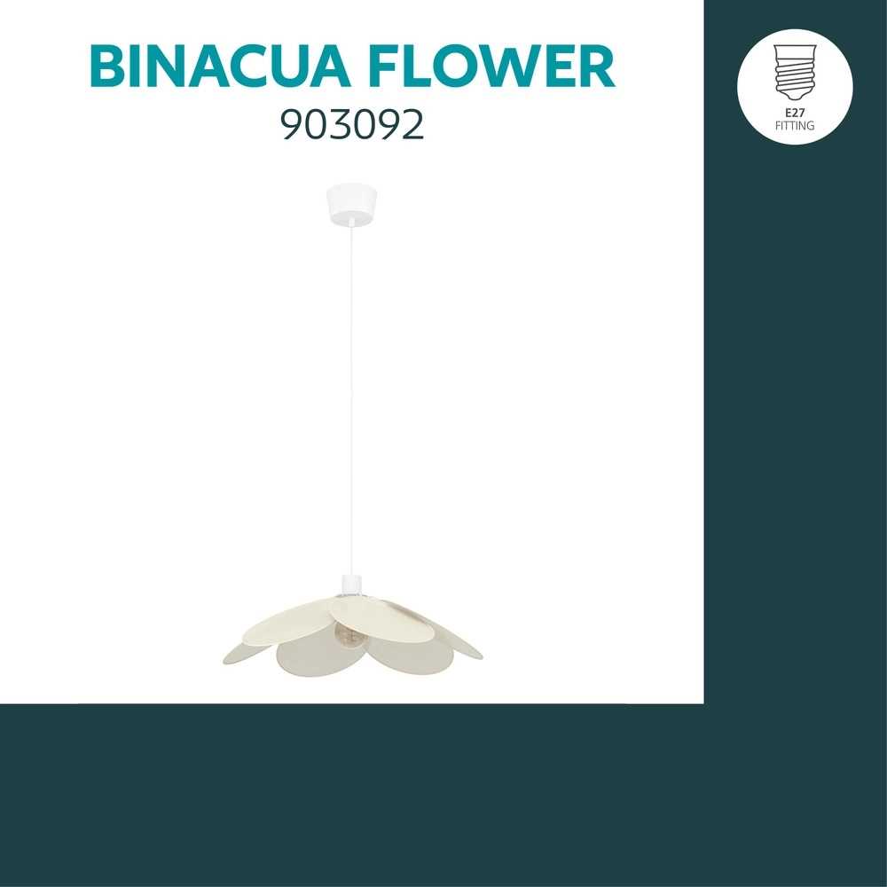 Pendellampe Binacua weiße Ø 60cm