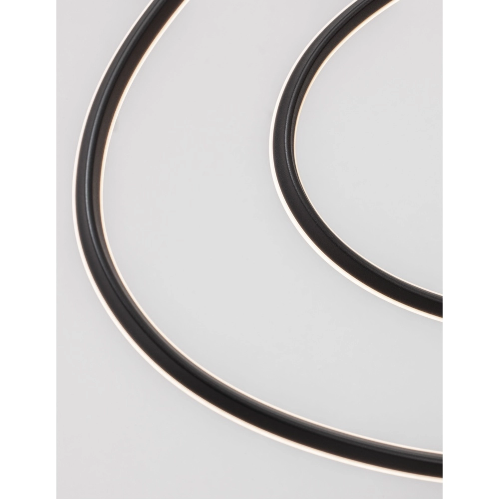 Schwarze Pendelleuchte Torrente Oval Lyora 5212017419613