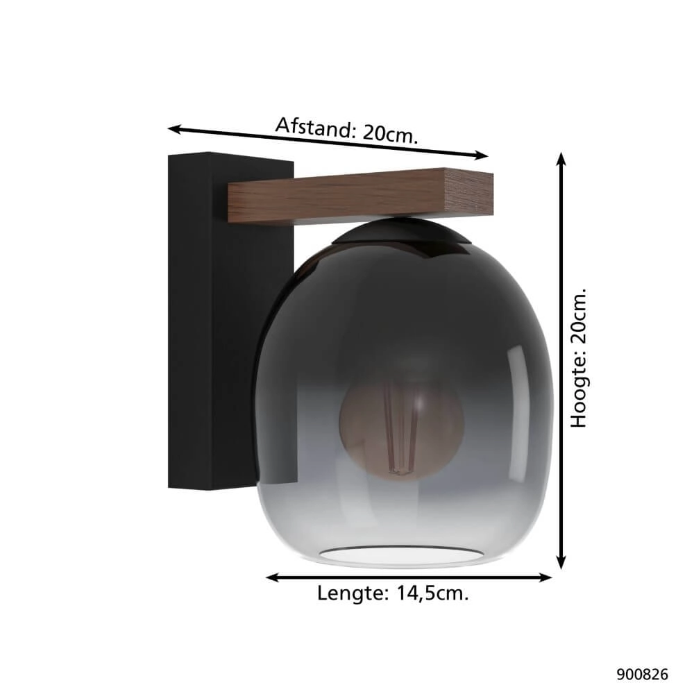 Wandlampe Filago Ø 14,5cm Eglo 9008606263349