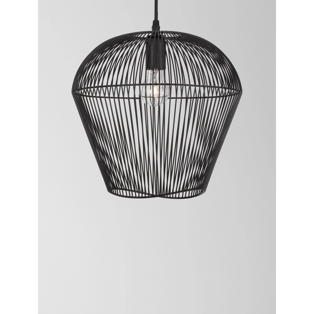 Böhmische Pendelleuchte Bredo Ø 31,5cm schwarz Lyora 5212017438911