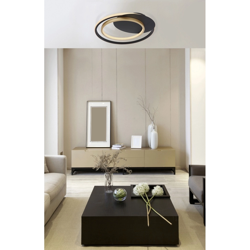 Design-Deckenlampe Rodan Schwarz Globo 9007371402526