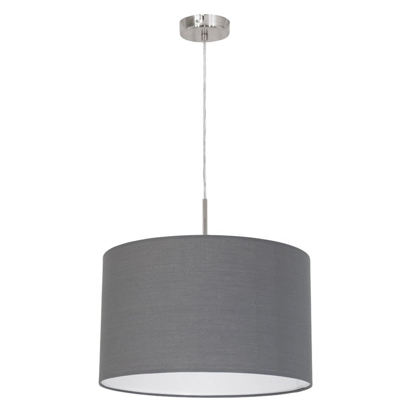 Pendelleuchte Pasteri 38 cm grau
