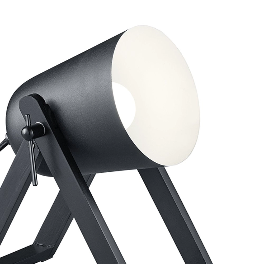 Tischlampe Marc schwarz Trio 4017807369649