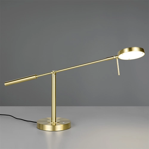 Schreibtischlampe Monza Messing Trio 4017807693294