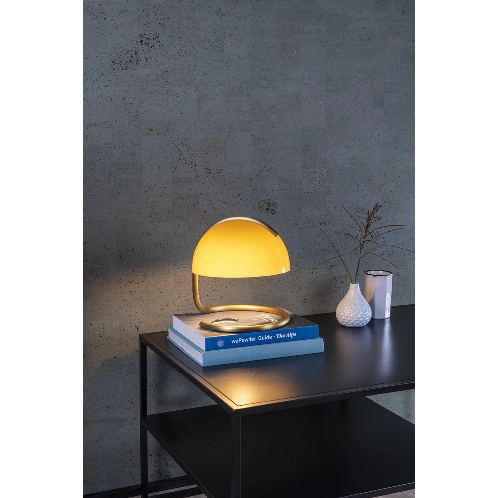 Klassische Tischlampe Cato Orange Lucide 5411212460875