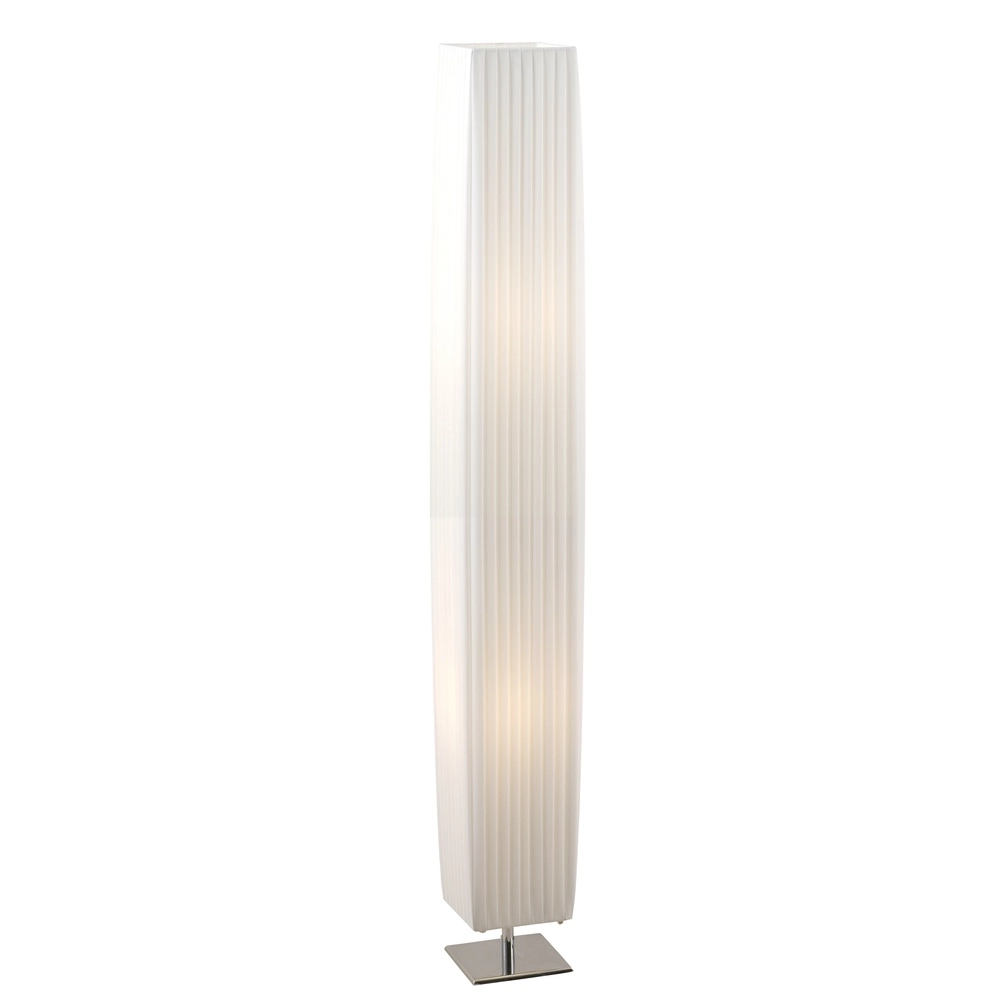 Design-Stehlampe Bailey Chrom