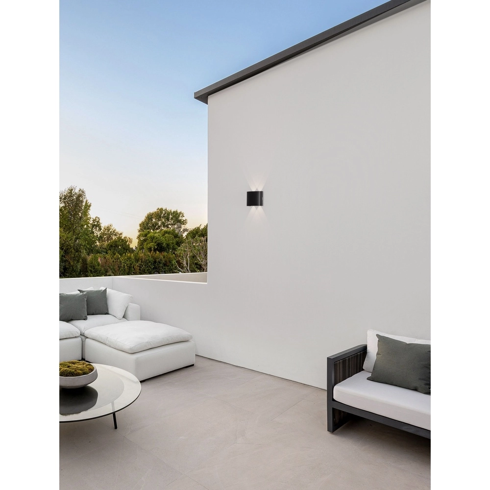 Ovale Wandleuchte Duomo anthrazit Lyora 5212017481641