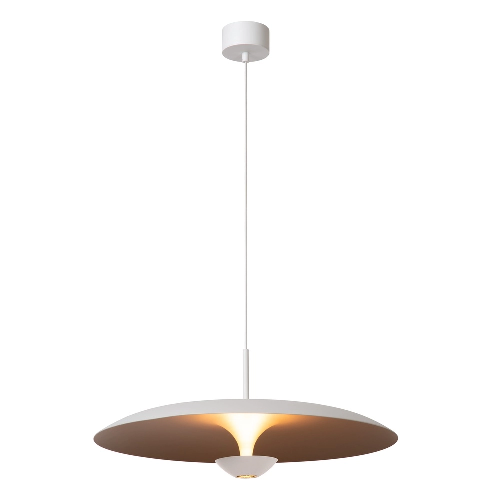 Design-Pendellampe Kenneth weiße Ø 60cm Premium by Lucide 5411212410467
