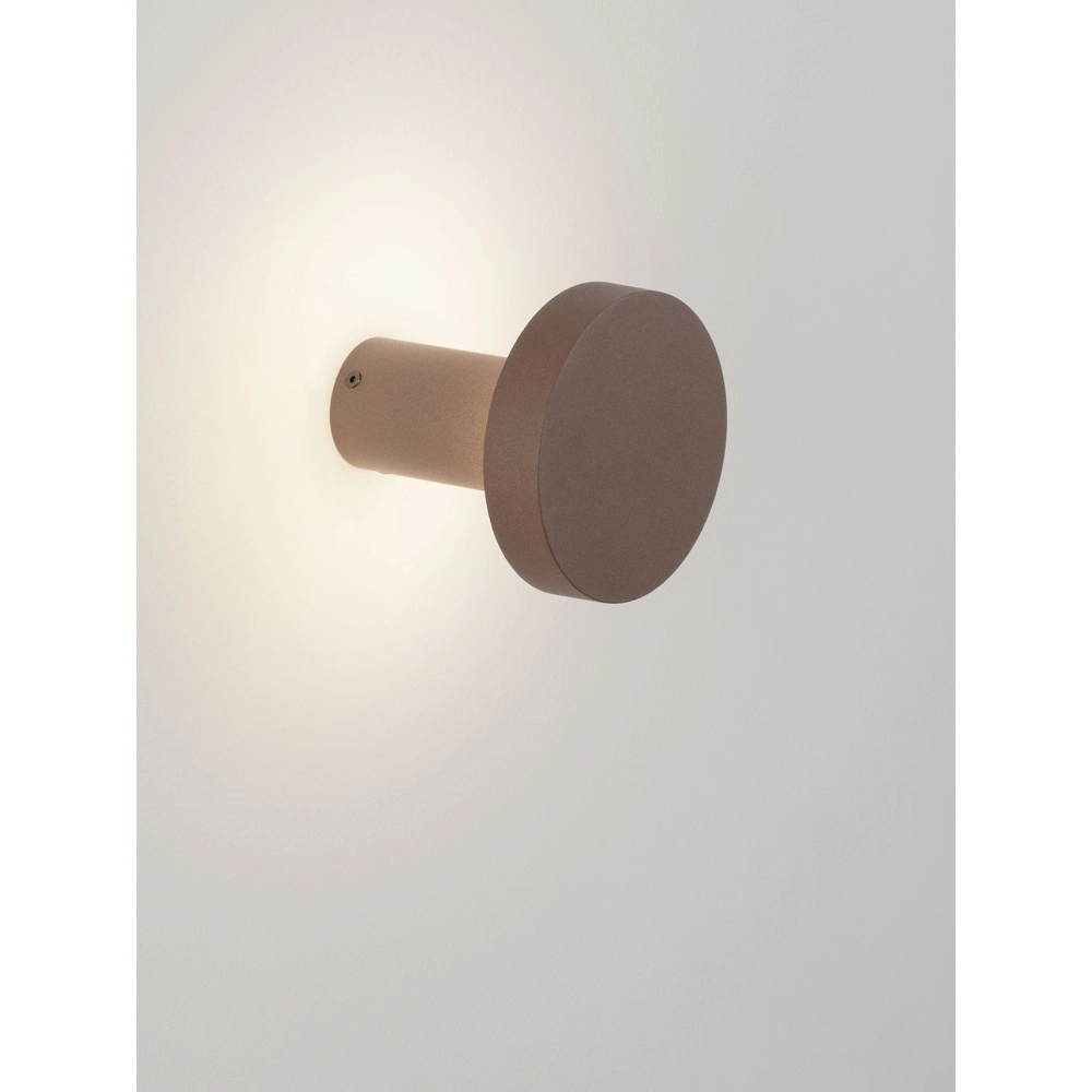 Design-Wandlampe Gong Rostbraun Lyora 5212017496157