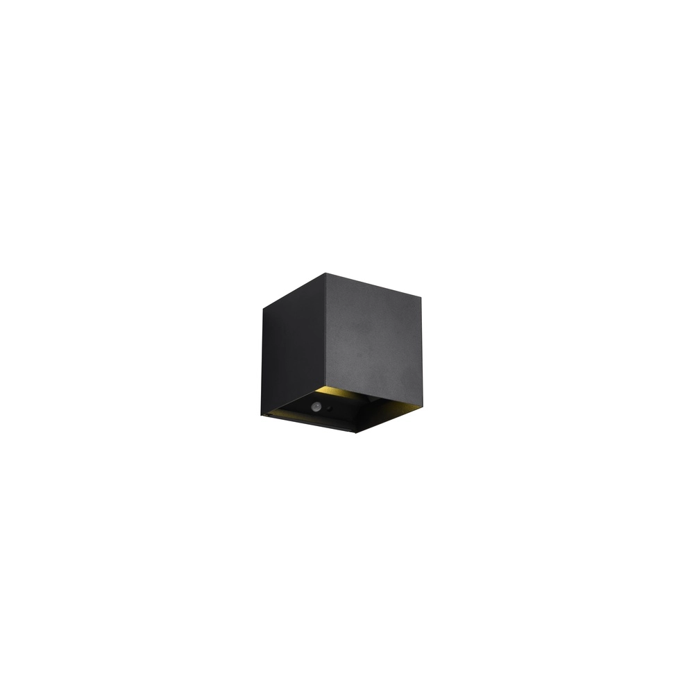 Quadratischer Aufputz-Spot Talent schwarz Trio 4017807603927