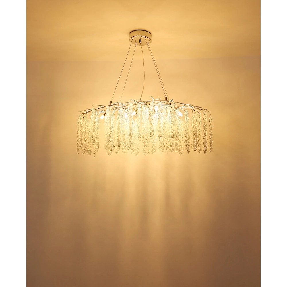 Pendellampe Laverne Chromoval Globo 9007371578153