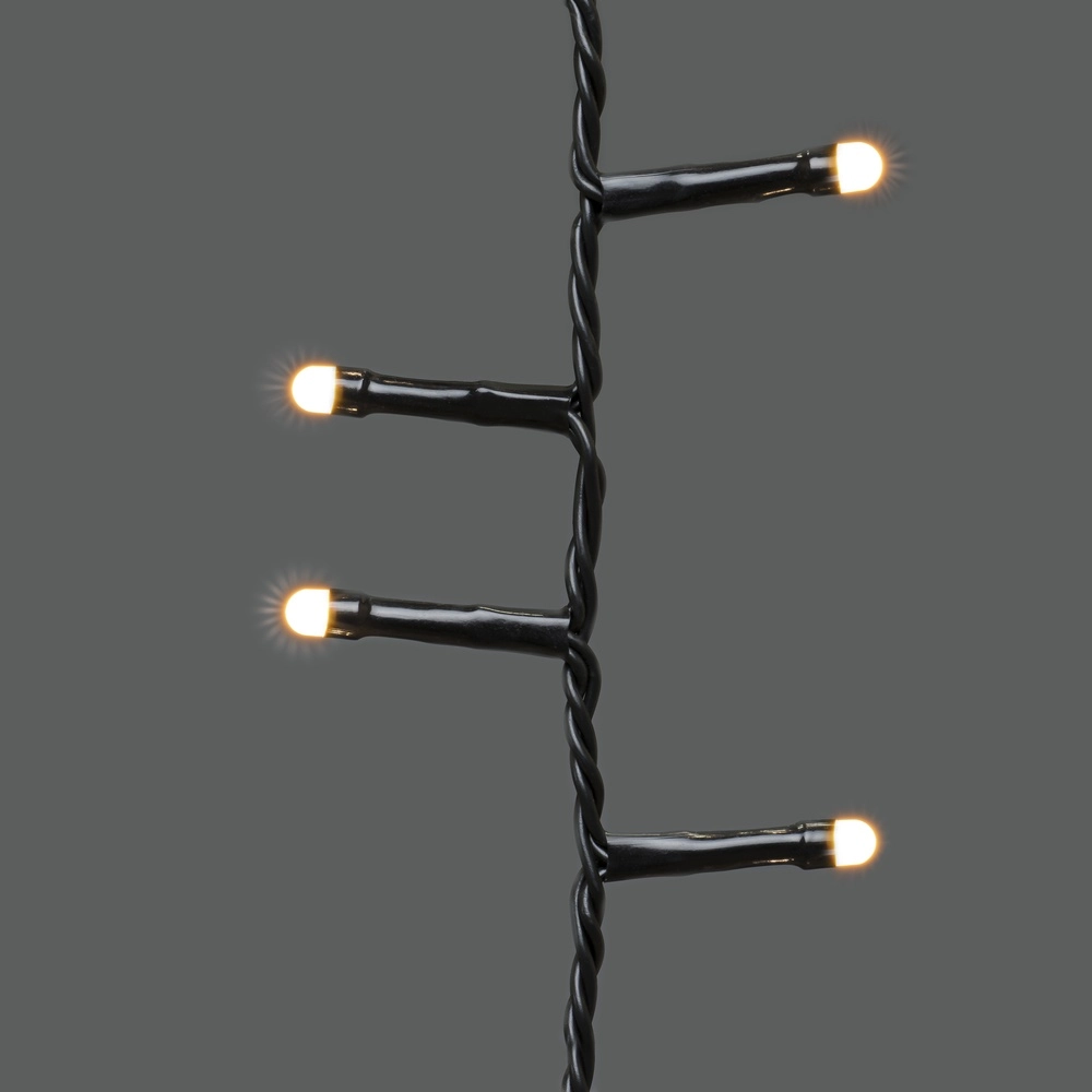Beleuchtungsset 240cm - 6x 110 led - 2100K frosted für den Weihnachtsbaum KonstSmide 7318306650830