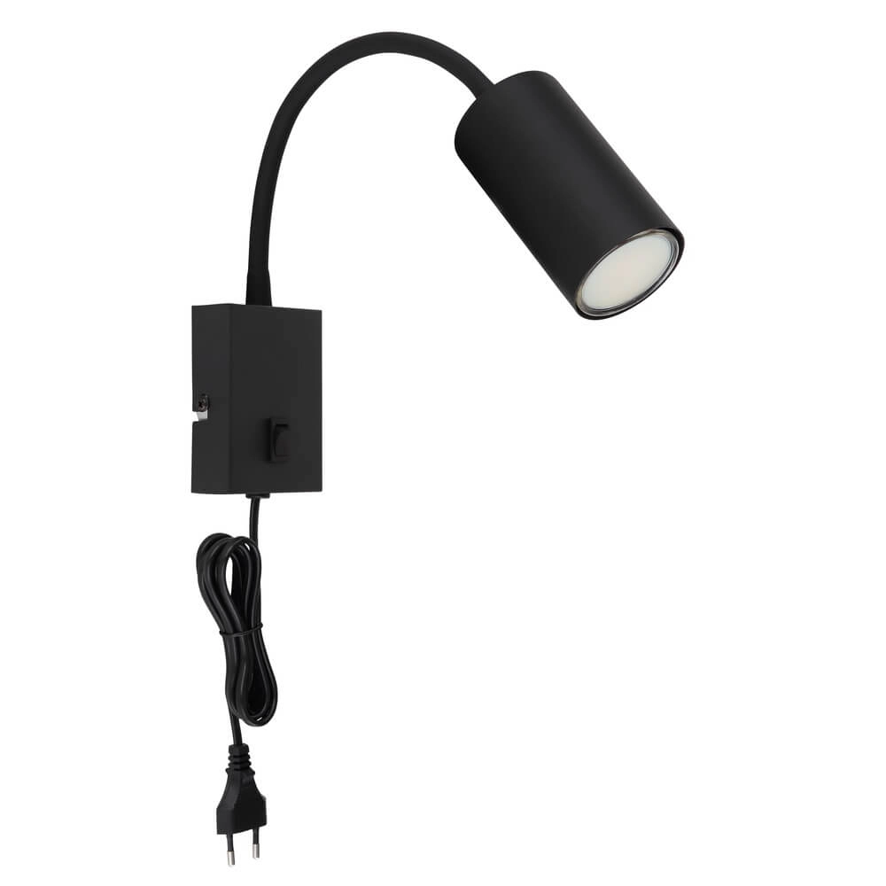 Schwarze Wandleuchte Robby Globo 9007371442560