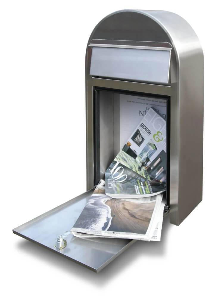 Briefkasten Grande S i Edelstahl Bobi 6417237037114