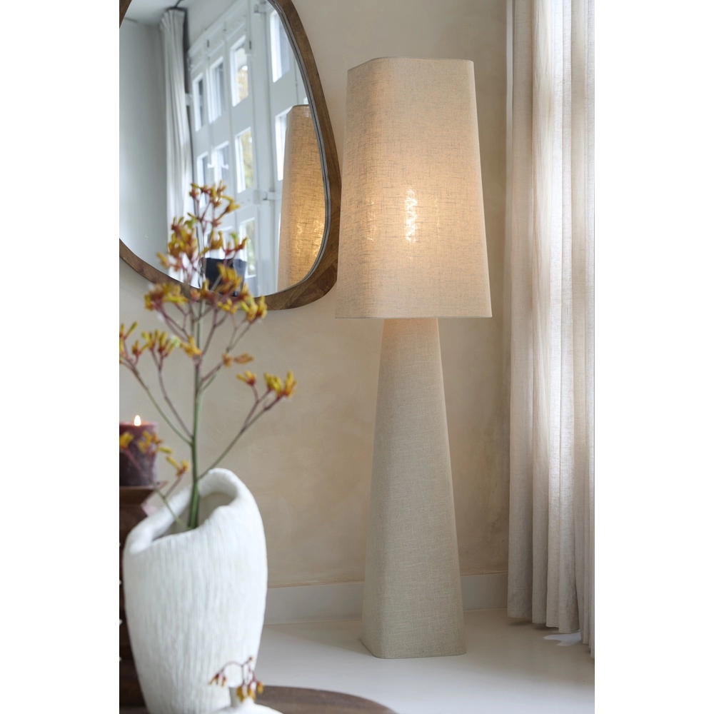 Leinen-Stehlampe Mikko 176 cm – natürlich Light & Living 8717807758837
