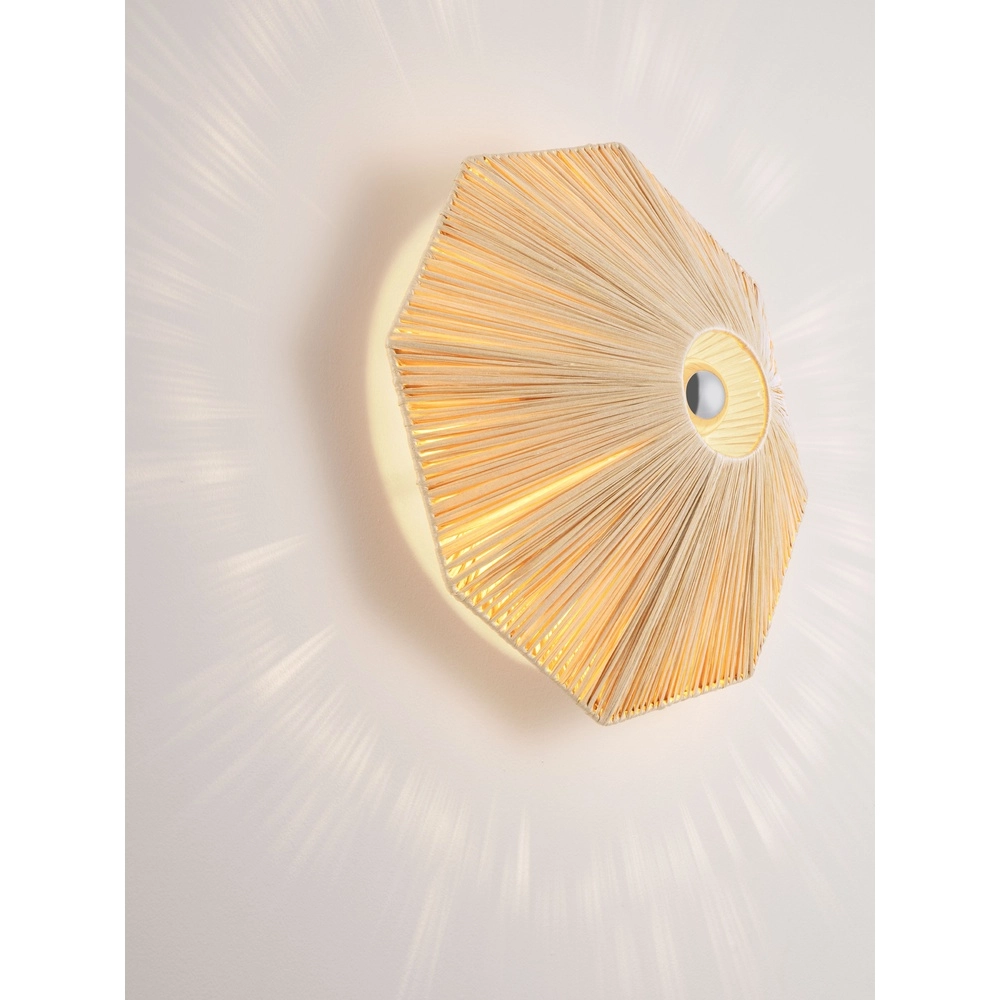 Japandi Wandlampe Elvio Ø 45cm Lyora 5212017493910