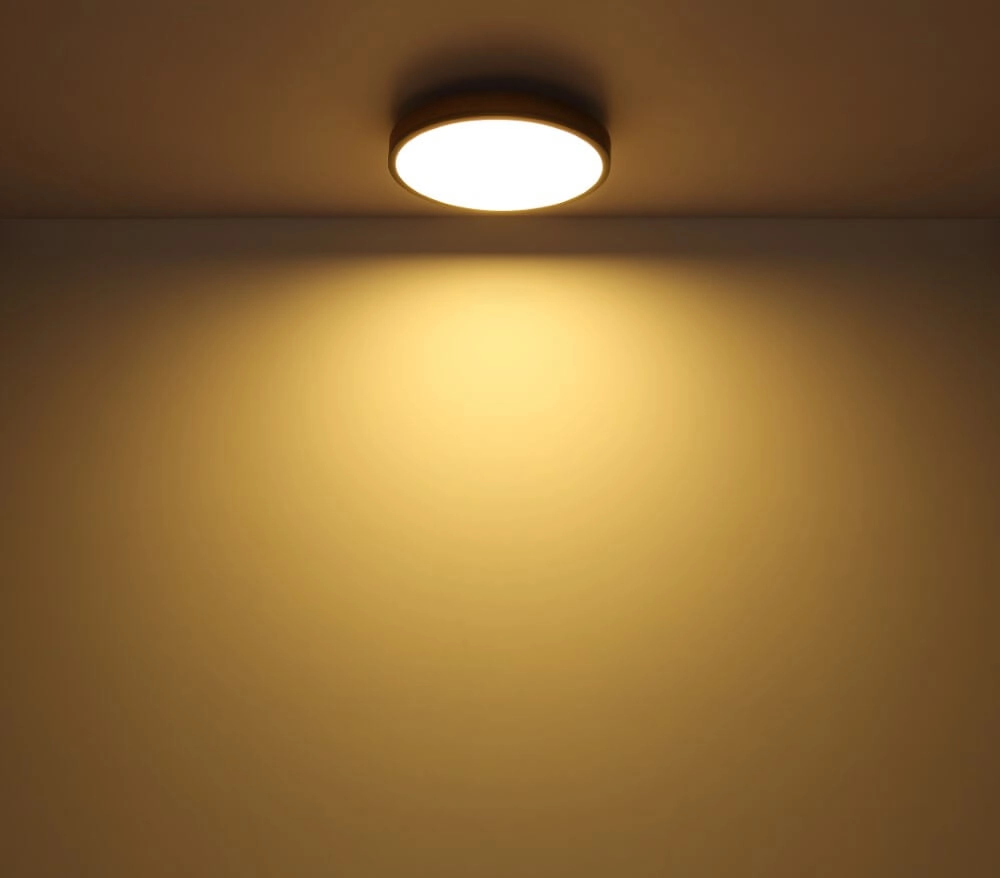 LED-Deckenleuchte aus Holz Doro Ø 45cm Globo 9007371430567