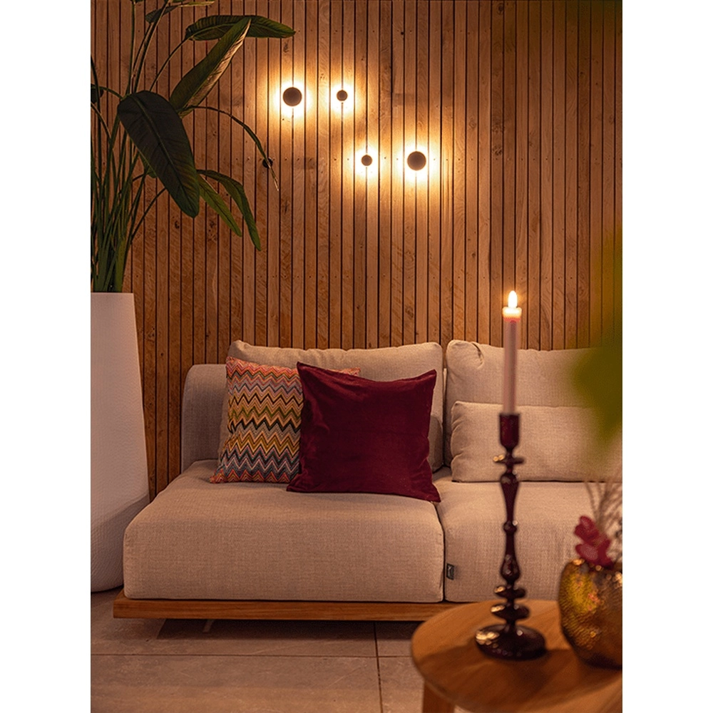 12-Volt-Wandlampe Mini Sway Wall perlgrau In-lite 8717051005442