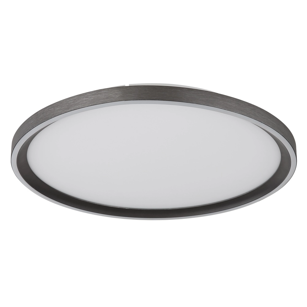 Schlanke Deckenlampe Dublin Ø 40cm grau Globo 9007371447084