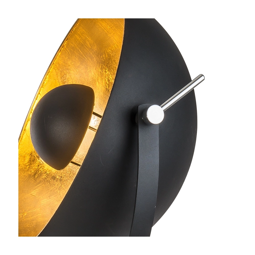 Industrie-Stativ-Stehlampe Bowy Schwarz Globo 9007371487554