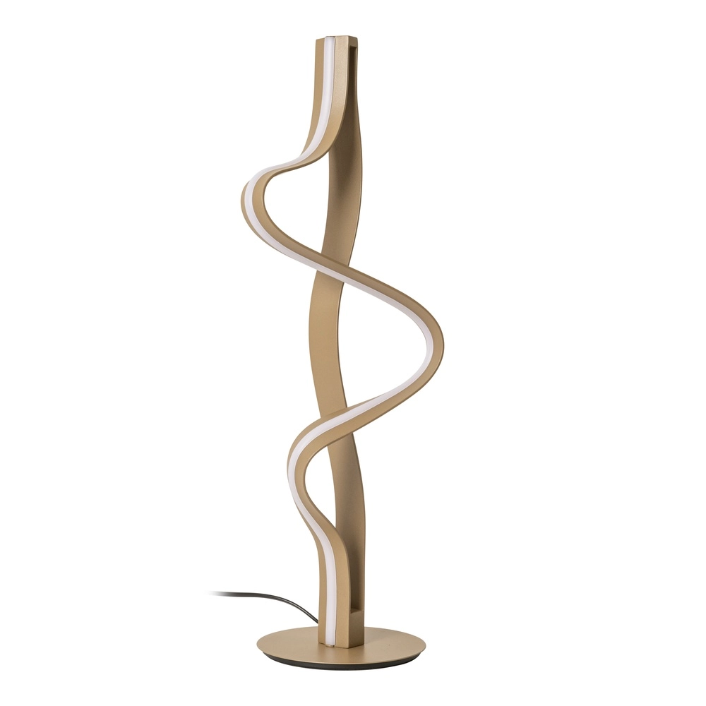 Tischlampe Lambada Champagner-Locke Premium by Lucide 5411212520920