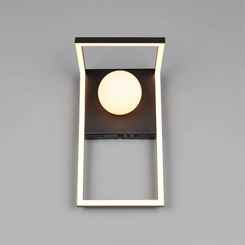 Design-Wandlampe Arola Schwarz Trio 4017807683530