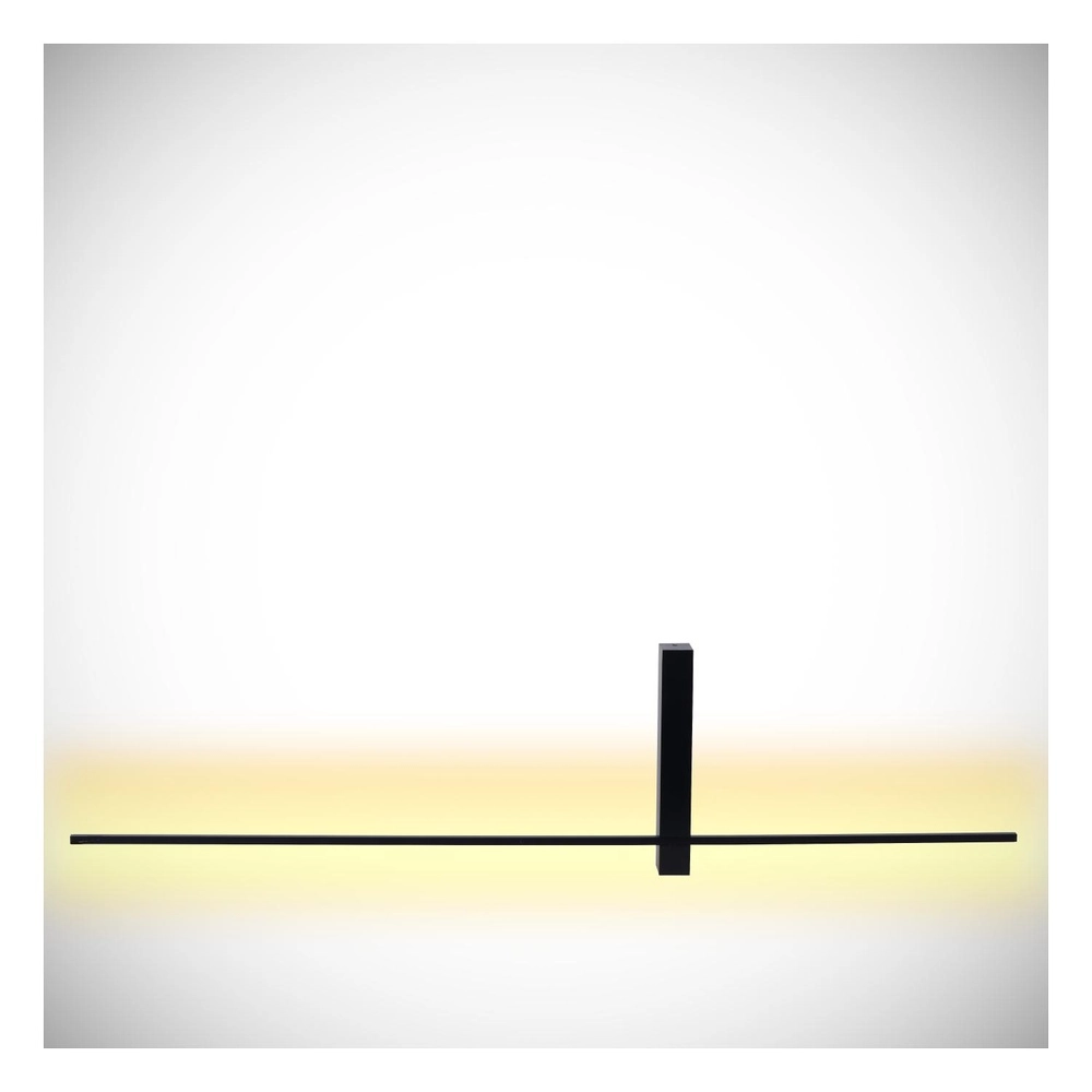 Elegante Wandlampe Segin Schwarz 90 cm Lucide 5411212126917