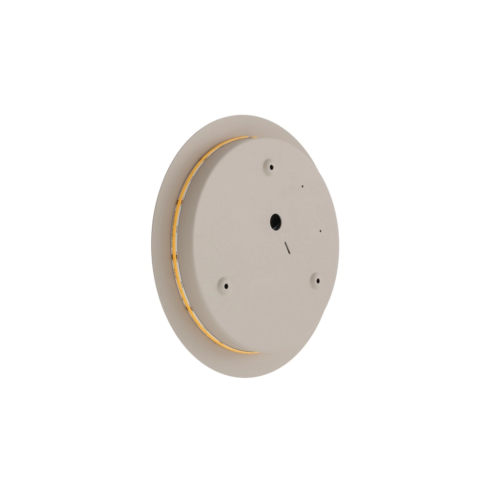 Design-Wandlampe Ring sandbraun Ø 25 cm Lyora 5903139126557