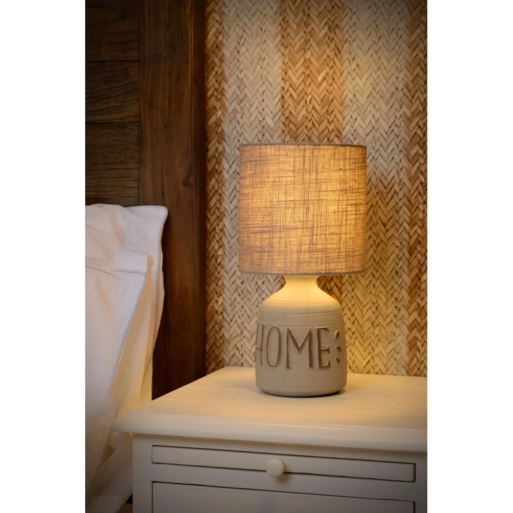 Tischlampe Cosby Grau Lucide 5411212470133