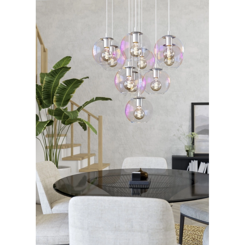 Pendelleuchte Ariscani 2 10-flammig verchromt Eglo 9008606358113