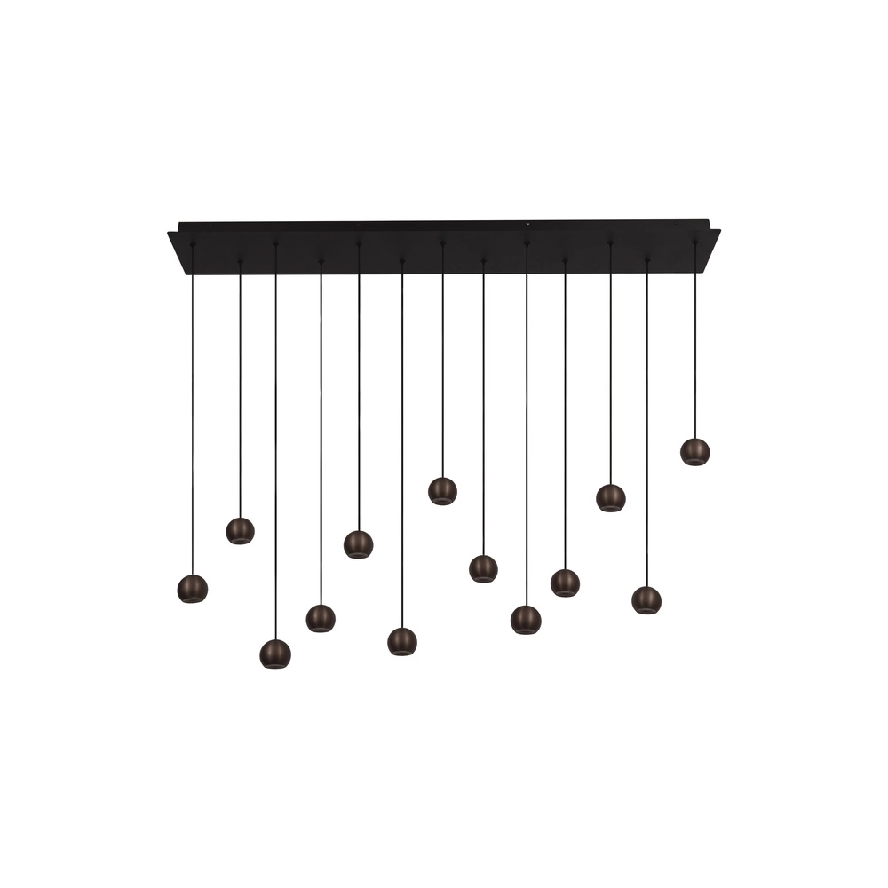 Design-Pendellampe Montana 13-hell Kaffeebraun Premium by Lucide 5411212680150