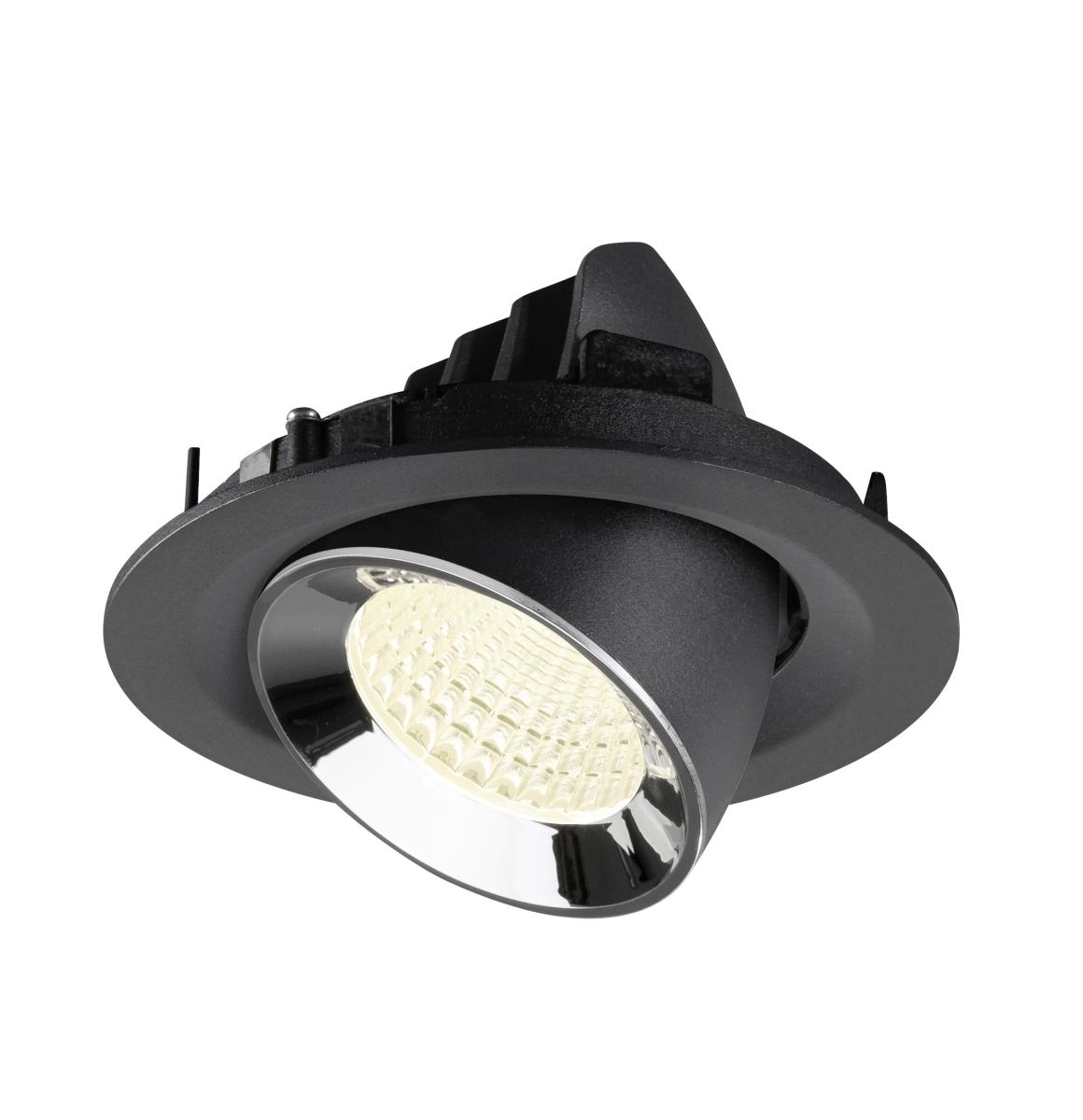 Einbau-Strahler Numinos Gimble M schwarz/chrom 4000K - 55gr SLV 4024163311694