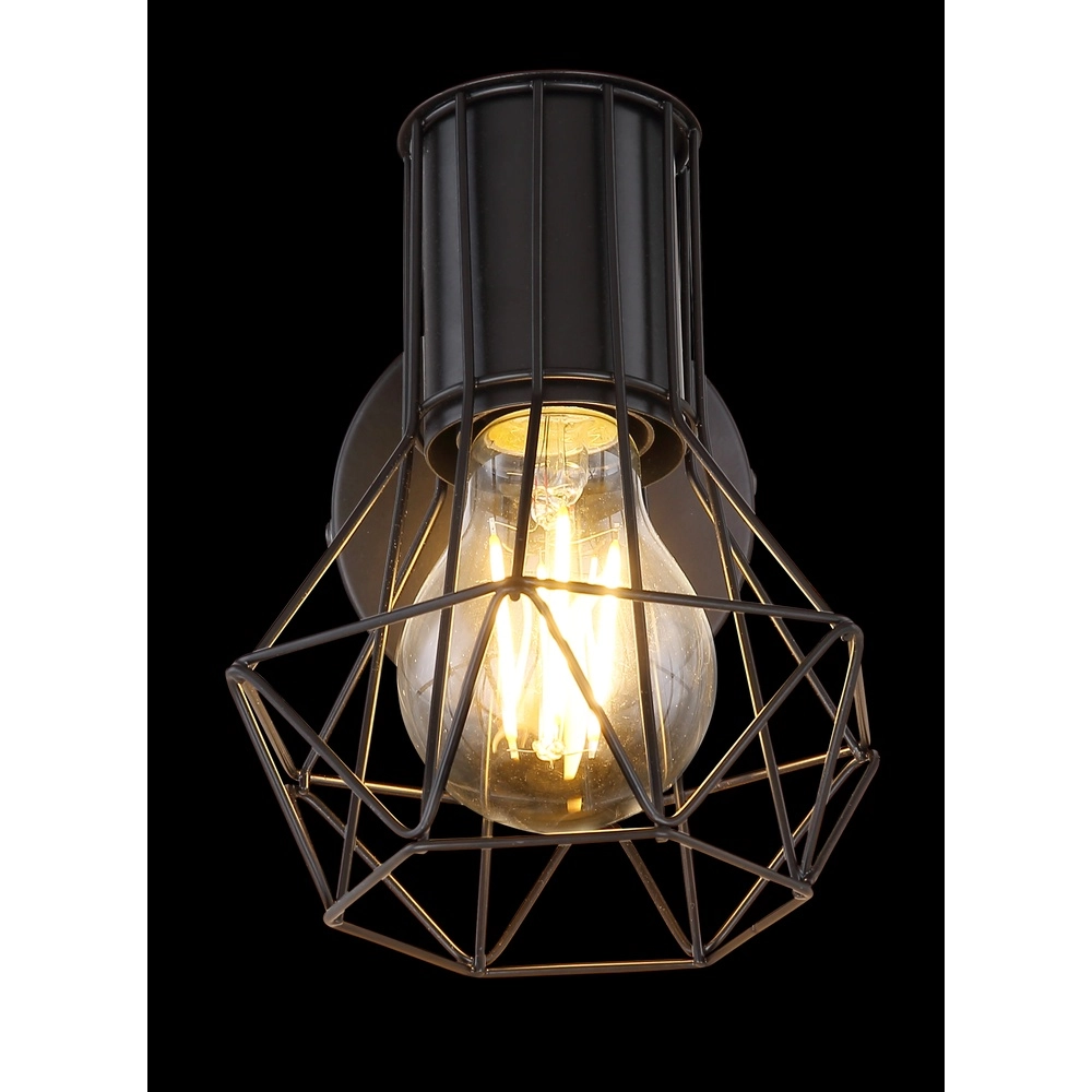 Wandlampe Priska Schwarz Globo 9007371412167