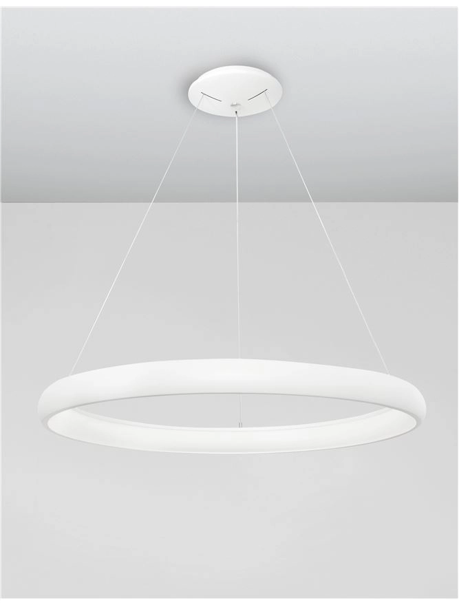 Design-Pendelleuchte Albi weiß Ø 81cm Lyora 5212017416896
