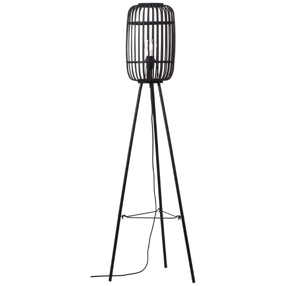 Stehlampe Woodrow schwarz