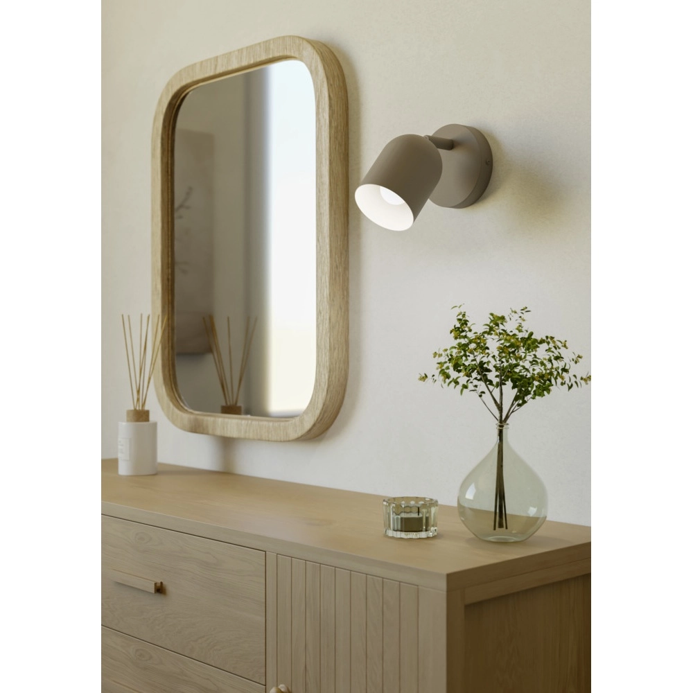 Design-Wandleuchte Tilston sandbraun Eglo 9008606359714