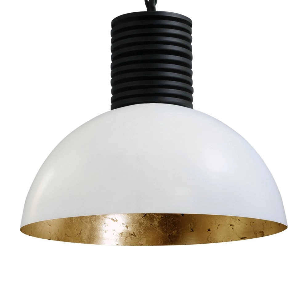 Pendelleuchte Industria Gold 40 schwarz mit Weißgold Masterlight 8718121159560
