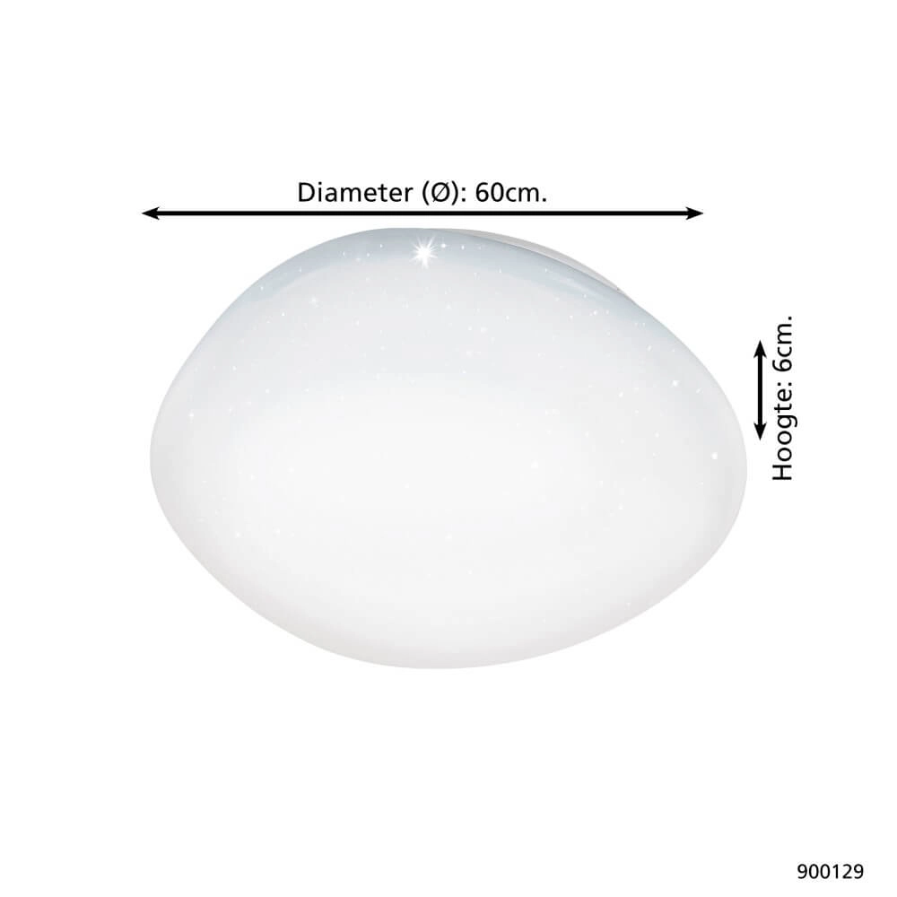 Deckenlampe Zigbee Sileras-Z Ø 60cm Eglo 9008606226061