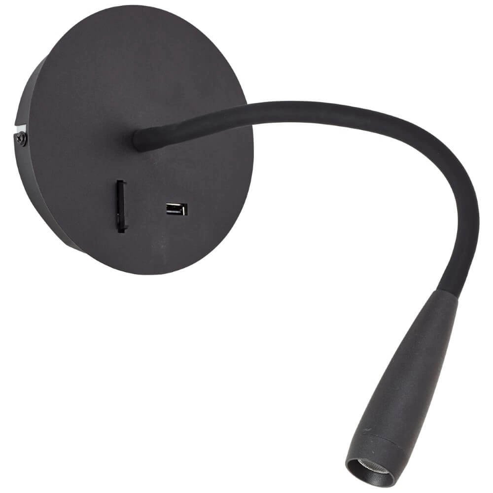 Flexible Wandleuchte Jutta Schwarz Brilliant 4004353425820