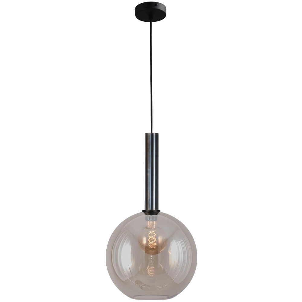 Hängelampe Ø 30cm Bella 2 Gesprenkeltes Öl mit Goldglas